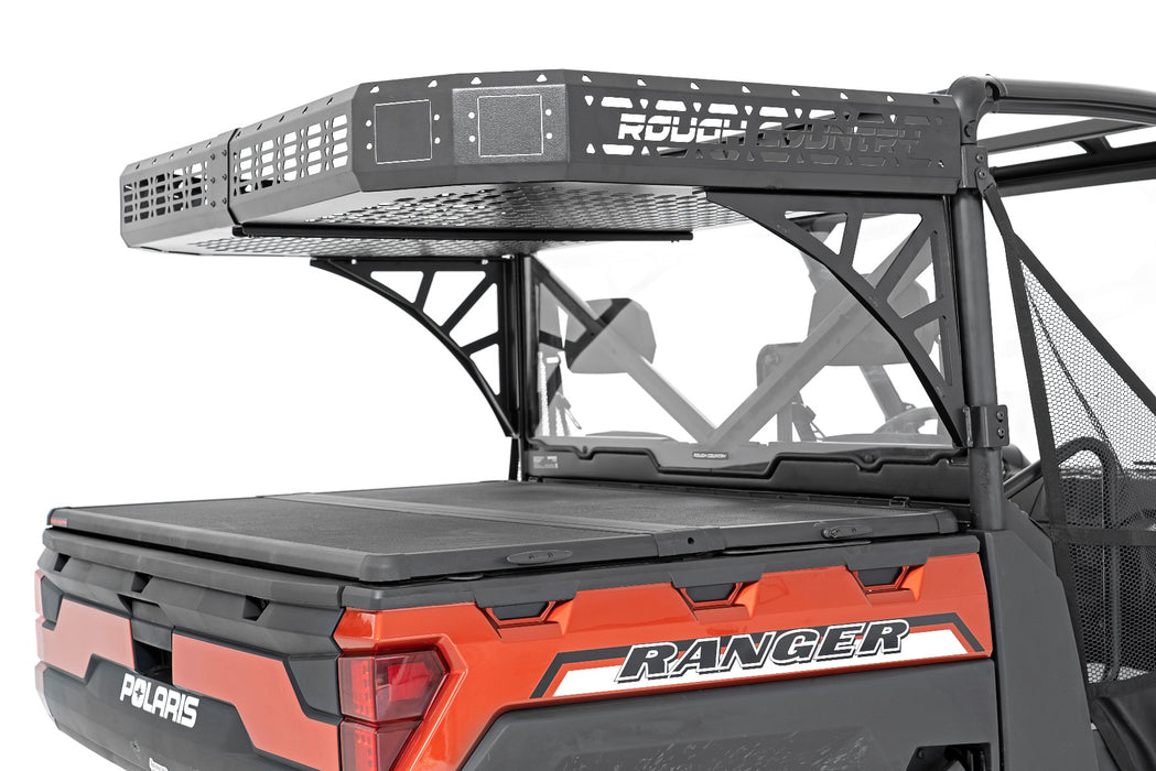 Rough Country Cargo Rack Dual 2" Black Led Pairs Flush Mount Polaris Ranger 1000/Ranger Xp 1000 93057