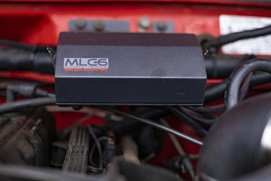 Rough Country Mlc-6 Muliple Light Controller compatible with Jeep Cherokee Xj 2Wd/4Wd (97-01) 70954