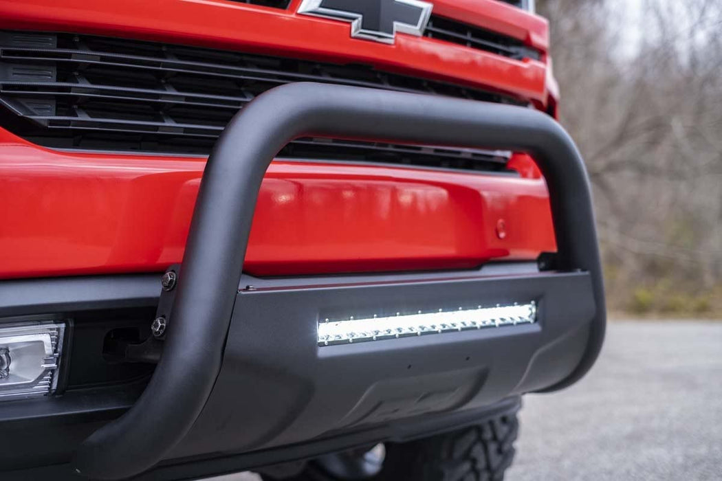 Rough Country Black Led Bull Bar Chevy Silverado 1500 2Wd/4Wd (2019-2022) B-C4072