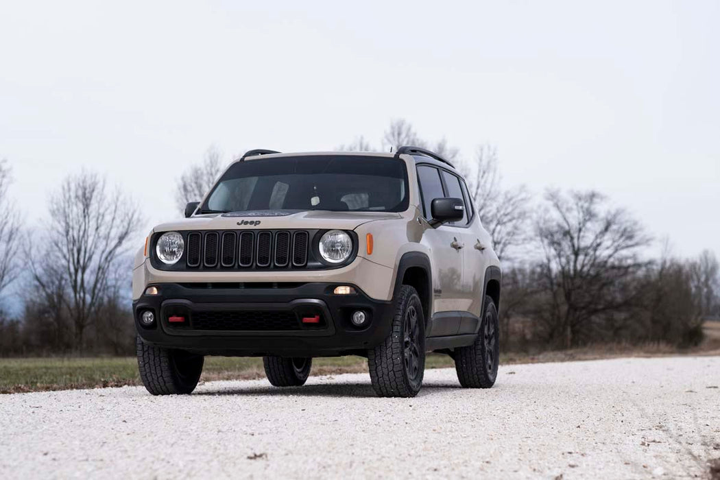 Rough Country 2 Inch Lift Kit compatible with Jeep Compass (17-23)/Renegade (14-23) 2Wd/4Wd 62100