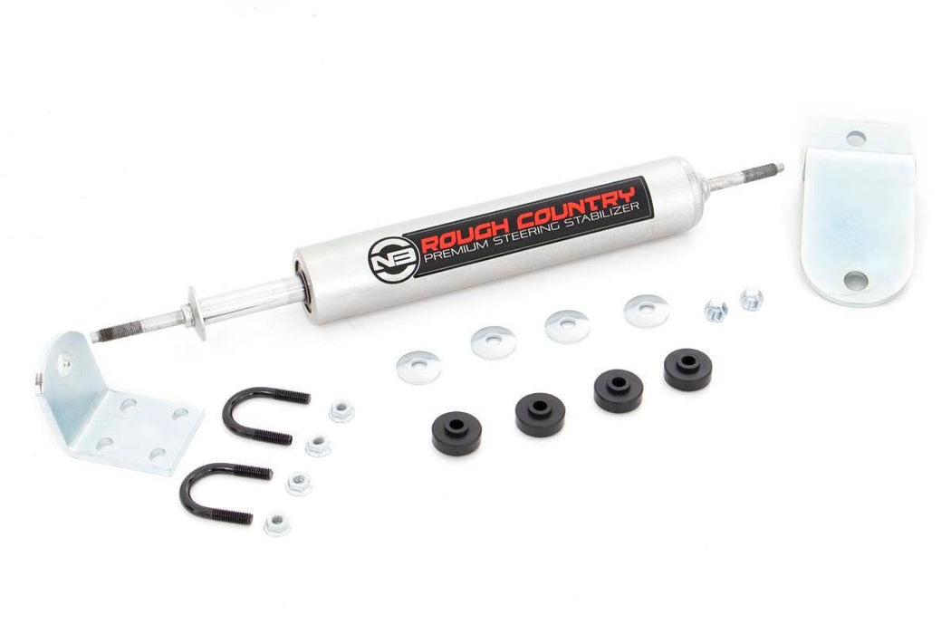 Rough Country N3 Steering Stabilizer Compatible with Dodge 1500 (94-01)/2500 (94-02) 2Wd 8738730