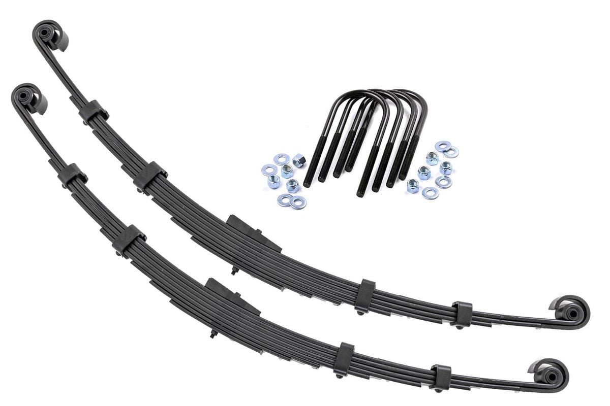 Rough Country Rear Leaf Springs2.5" Lift Pair Fits Jeep Cj 5 4WD (1955-1975) 8006KIT