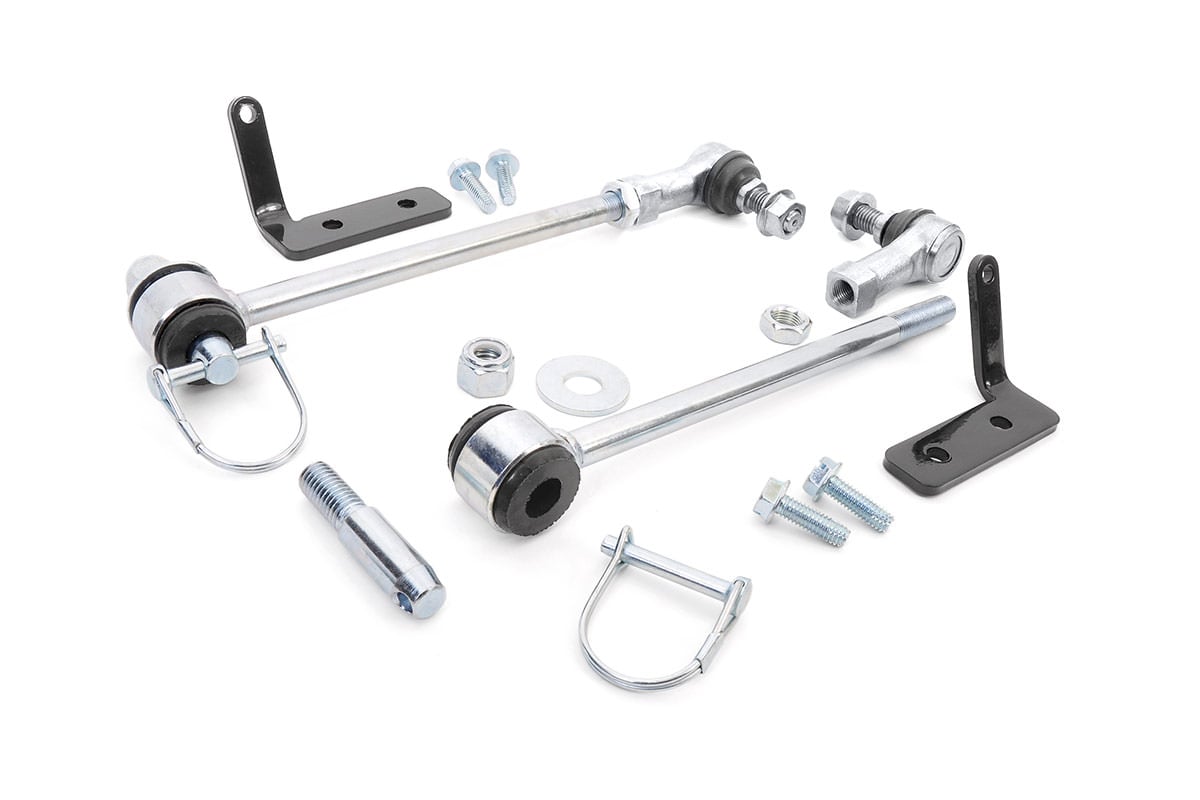 Rough Country Quick Disconnect Sway Links 3.5-6 Inch Lift Fits Jeep Gladiator Jt/Wrangler Jk & Jl 1146