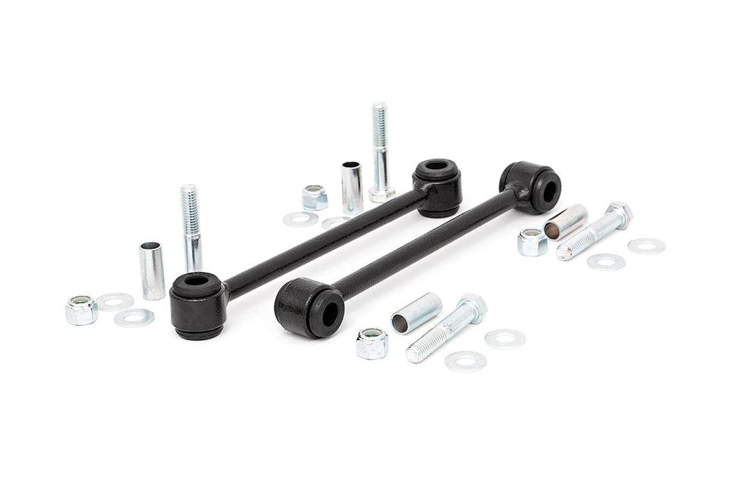 Rough Country Sway Bar Links Rear 2.5-4 Inch Lift compatible with Jeep Wrangler Jk (07-18) 1134