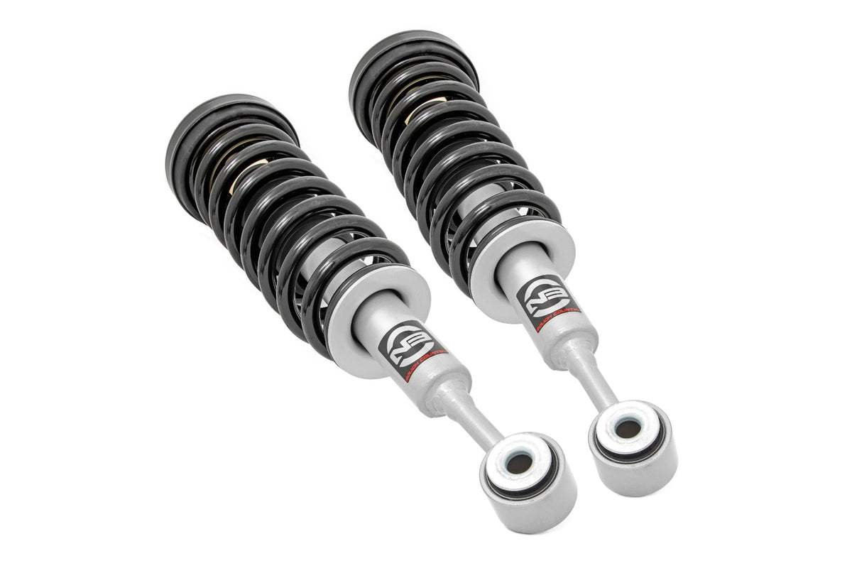 Rough Country Loaded Strut Pair Stock Fits Ford F-150 4WD (2004-2008) 501083_A