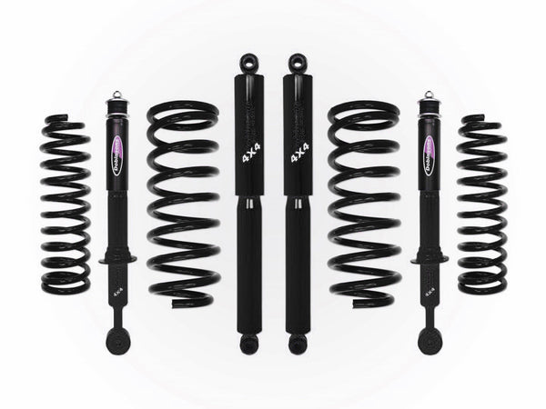 Dobinsons 2.5" Lift Kit Fits Toyota FJ Cruiser 11 - 17 Black Coils Black Shocks
