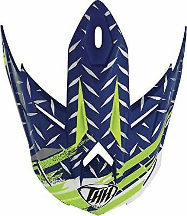 THH Helmets T710X Assault Visor Blu/Yel 646223