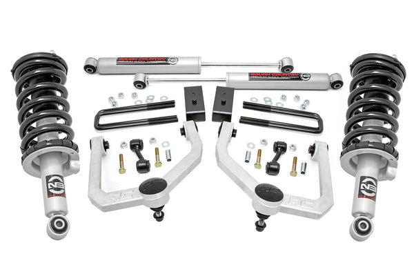 Rough Country 3 Inch Lift Kit N3 Struts & Shocks Fits Nissan Titan 2WD/4WD (04-23) 83432