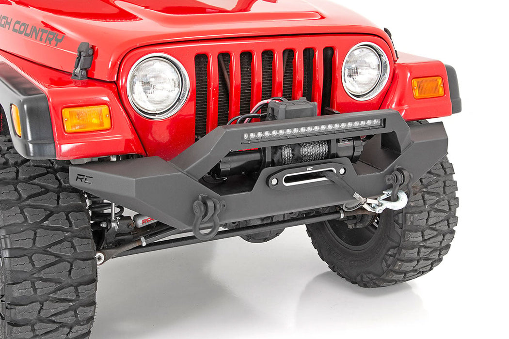 Rough Country Front Bumper Rock Crawler compatible with Jeep Wrangler Tj (97-06)/Wrangler Yj (87-95) 10595