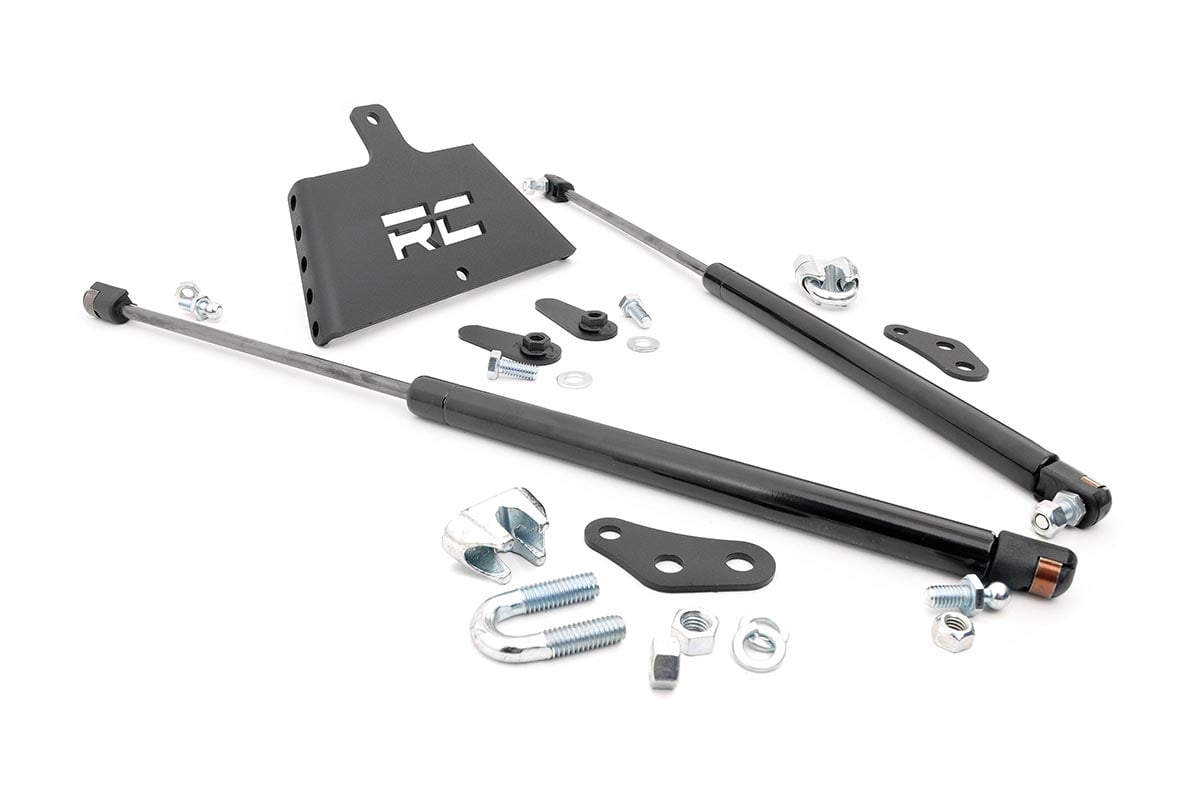 Rough Country Hydraulic Hood Assist Fits Jeep Wrangler Tj 4WD (1997-2006) 1151