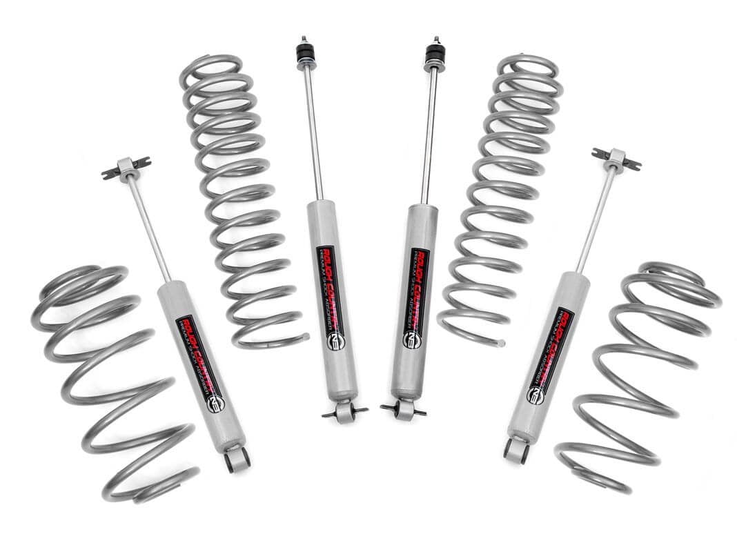 Rough Country 2.5 Inch Lift Kit 6 Cyl N3 Fits Jeep Wrangler Tj 4WD (1997-2006) 653.20