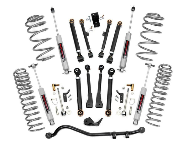 Rough Country 2.5 Inch Lift Kit X-Series Fits Jeep Wrangler Tj 4WD (1997-2006) 61120
