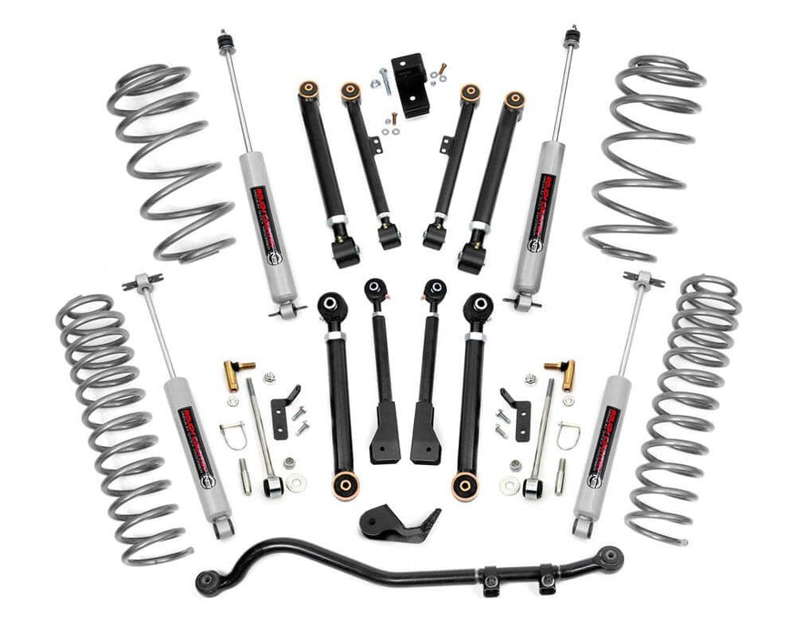 Rough Country 2.5 Inch Lift Kit X-Series compatible with Jeep Wrangler Tj 4Wd (1997-2006) 61120