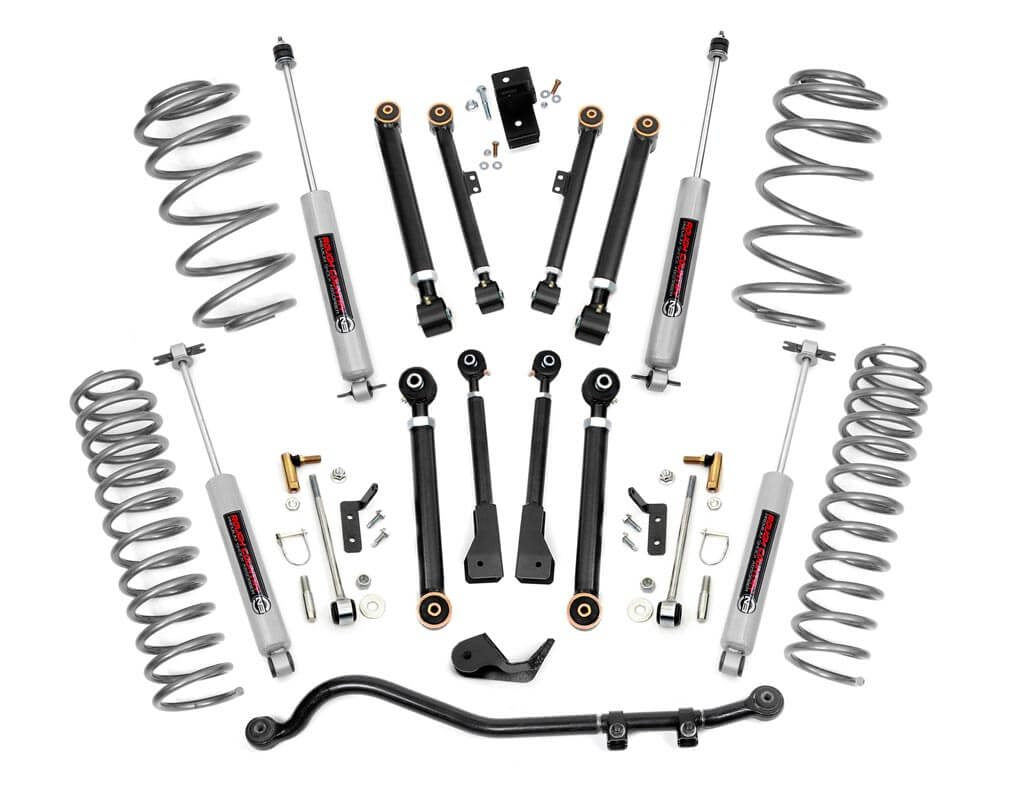 Rough Country 2.5 Inch Lift Kit X-Series Fits Jeep Wrangler Tj 4WD (1997-2006) 61220