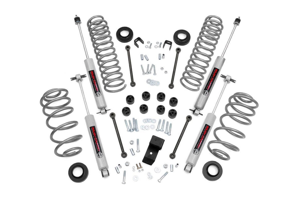 Rough Country 3.25 Inch Lift Kit 4 Cyl compatible with Jeep Wrangler Tj 4Wd (1997-2002) 641.20