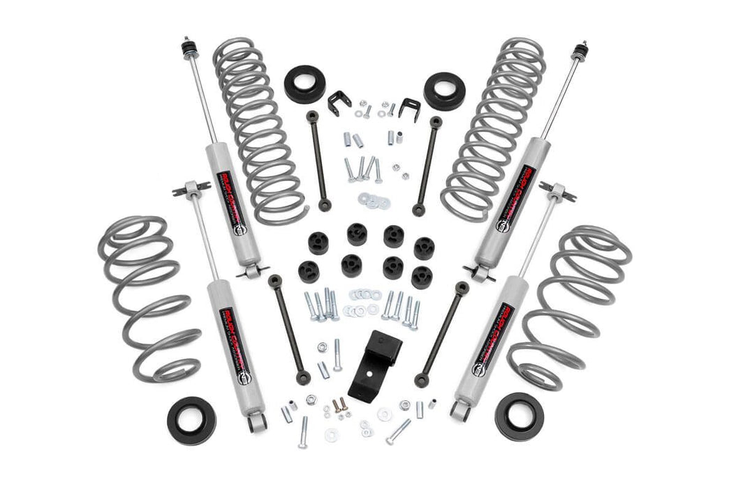 Rough Country 3.25 Inch Lift Kit 6 Cyl compatible with Jeep Wrangler Tj 4Wd (2003-2006) 644.20
