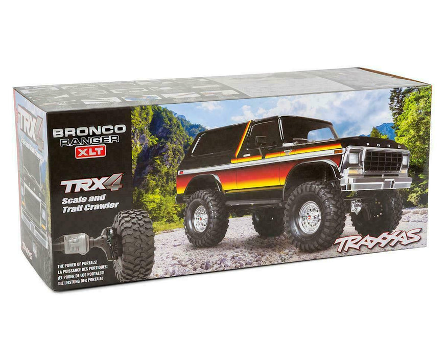 Traxxas Trx-4 Ford Bronco 1/10 Trail and Scale Crawler Red