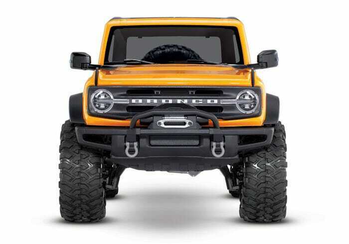 Traxxas Trx-4 Scale And Trail� Crawler With 2021 Ford� Bronco Body: Cyber Orange 92076-4-ORG