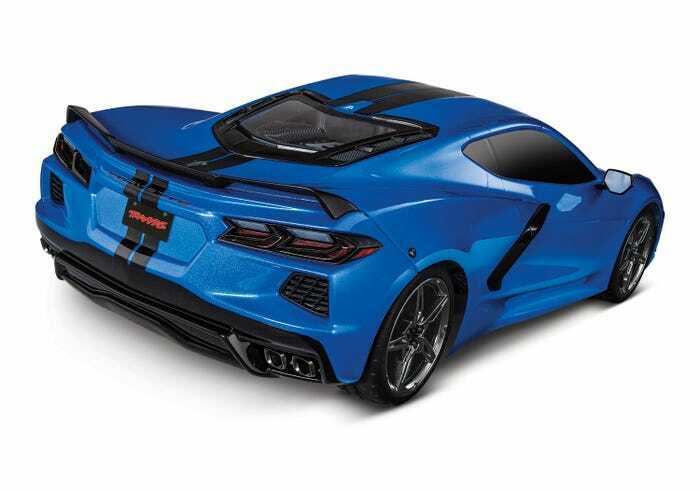 Traxxas 93054-4-Blue Chevrolet Corvette Stingray: 1/10 Scale Awd Supercar TRA930544BLUE