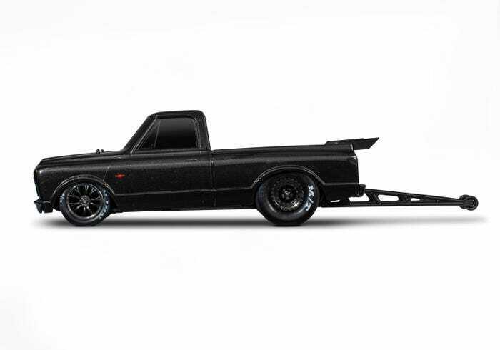 Traxxas 940764BLK 1-10 Drag Slash Fits for 1967 Chevy C10 Black