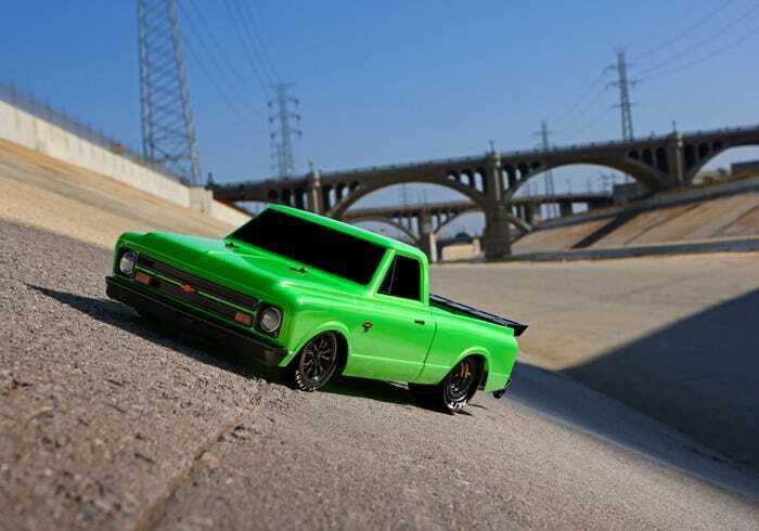 Traxxas 94076-4-Grn Drag Slash: 1/10 Scale 2Wd Drag Racing Truck 940764GRN