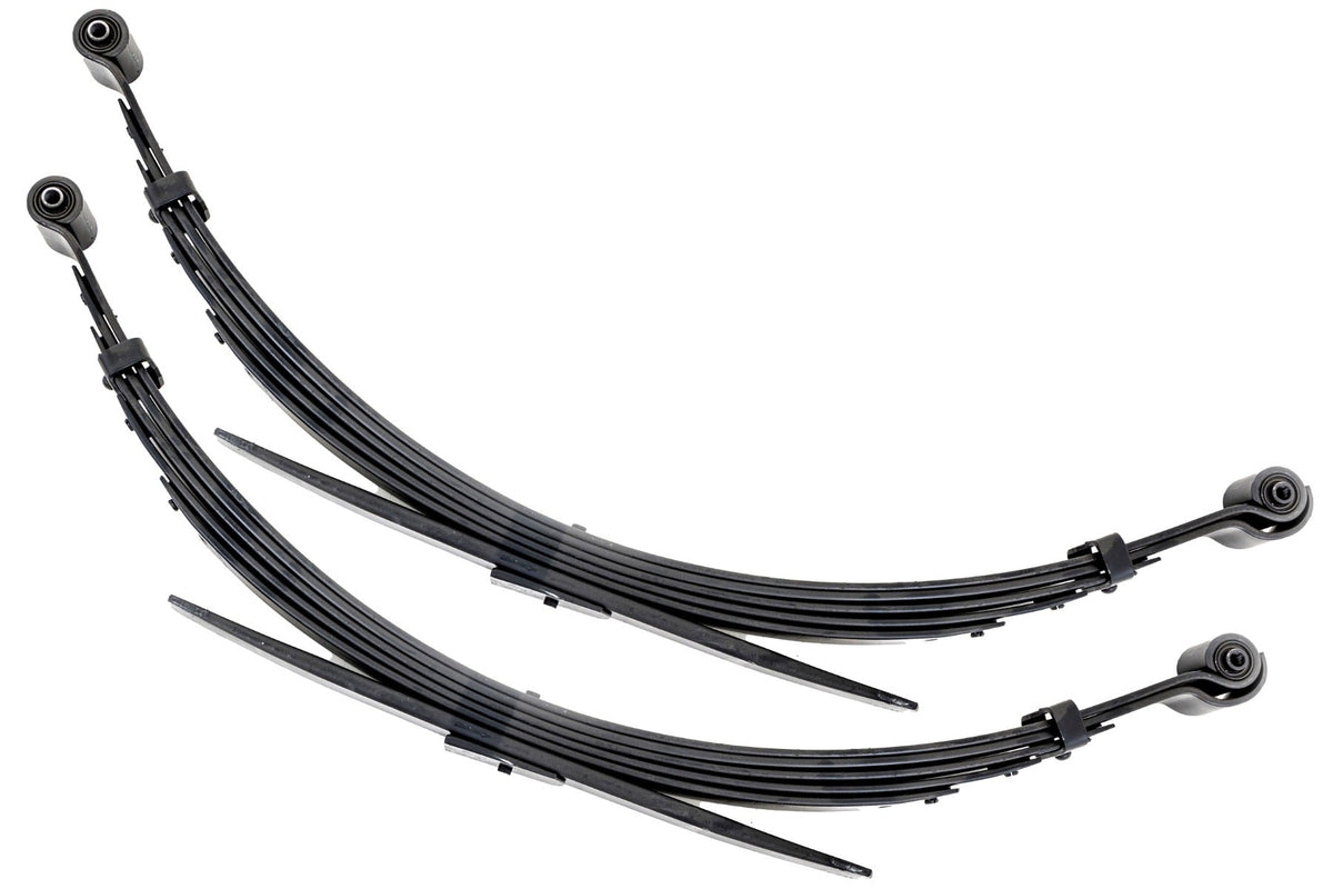 Rough Country Rear Leaf Springs 4" Lift Pair Fits GMC Half-Ton Suburban 4WD (1973-1976) 8200KIT