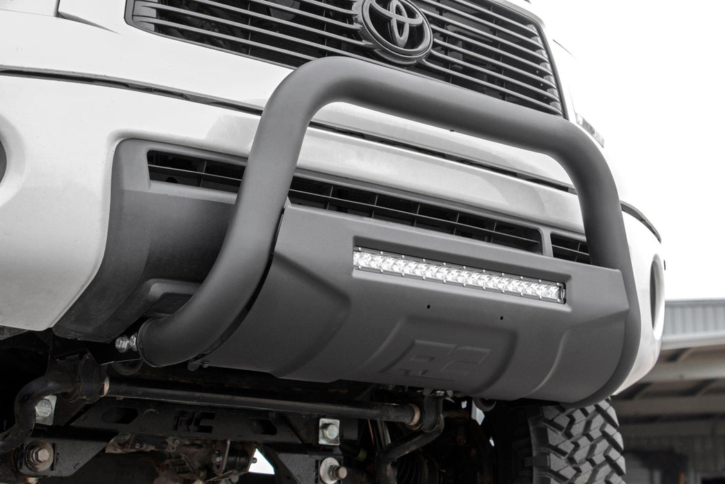 Rough Country Black Led Bull Bar Fits toyotaTundra 2WD/4WD (2007-2021)