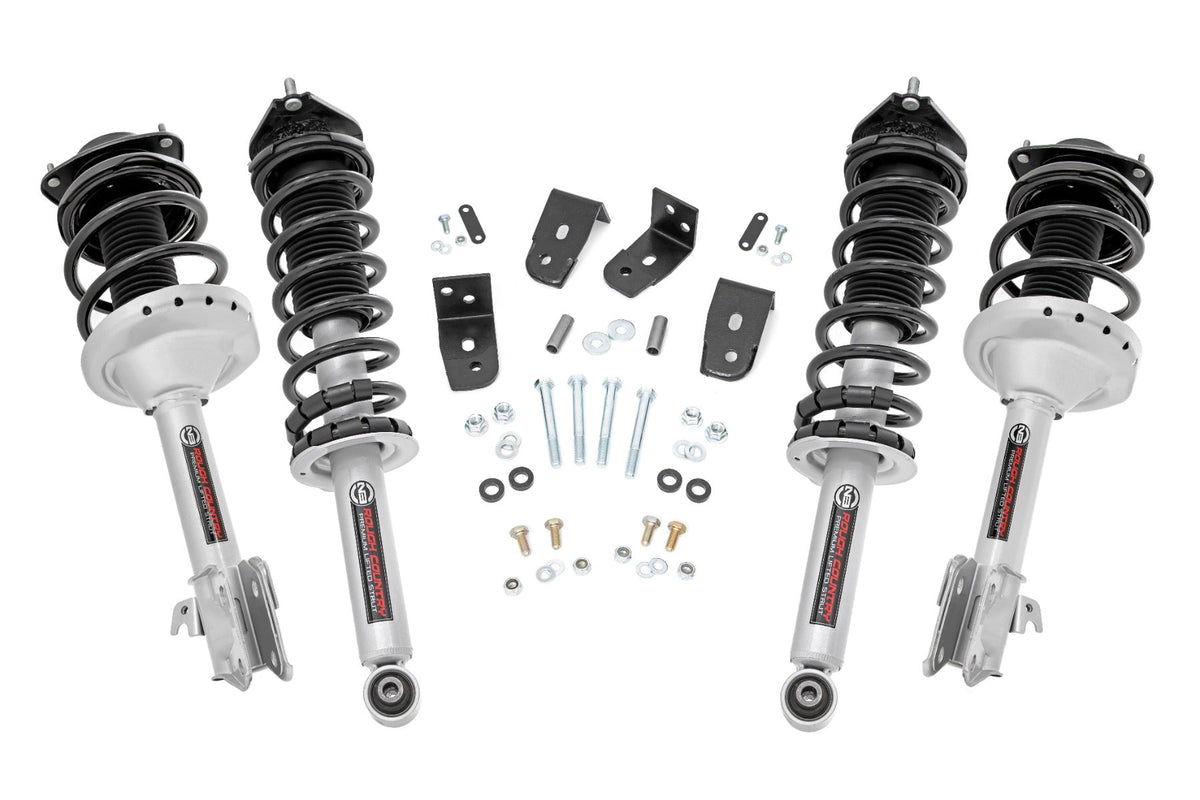 Rough Country 2 Inch Lift Kit Loaded Strut Fits Subaru Forester 4WD (2014-2018) 90501