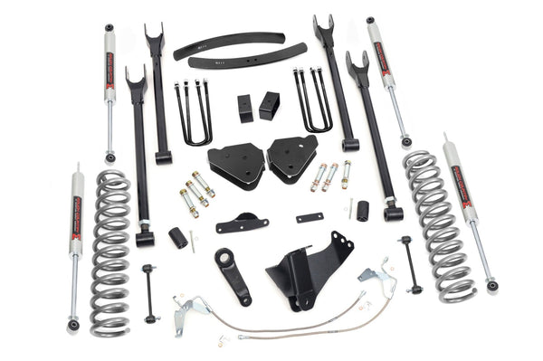 Rough Country 6 Inch Lift Kit Diesel 4 Link M1 Fits Ford F-250/F-350 Super Duty (08-10) 58440