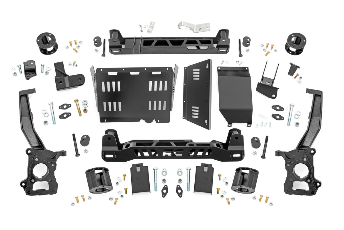 Rough Country 5 Inch Lift Kit Badlands (Non Sasquatch) 2.3L Fits Ford Bronco (21-23) 51080