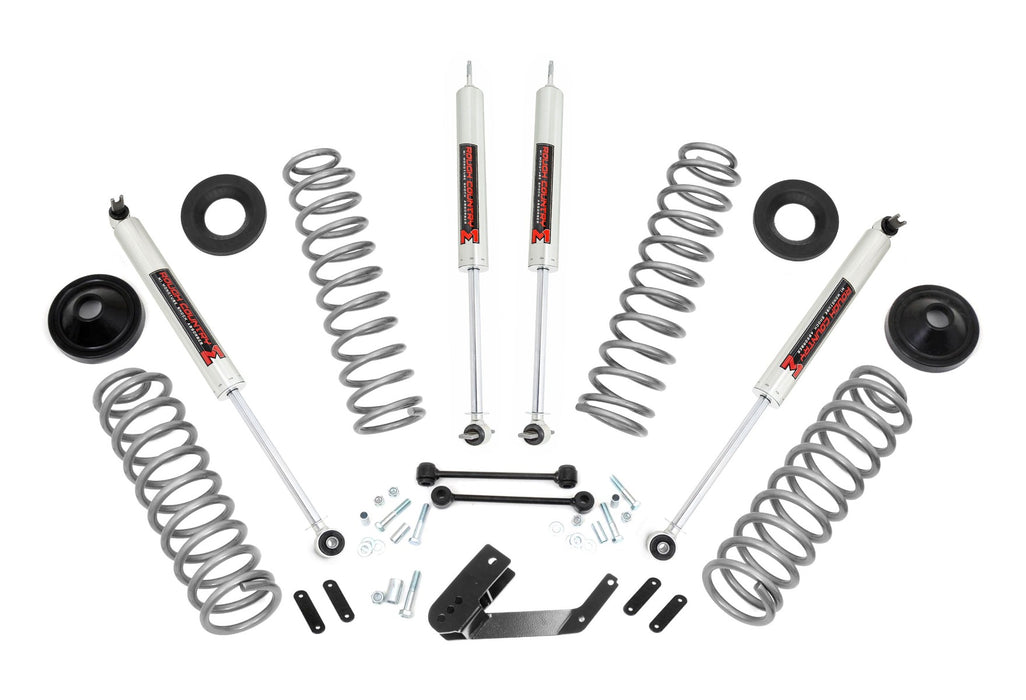 Rough Country 3.25 Inch Lift Kit M1 compatible with Jeep Wrangler Jk 2Wd/4Wd (2007-2018) 66940