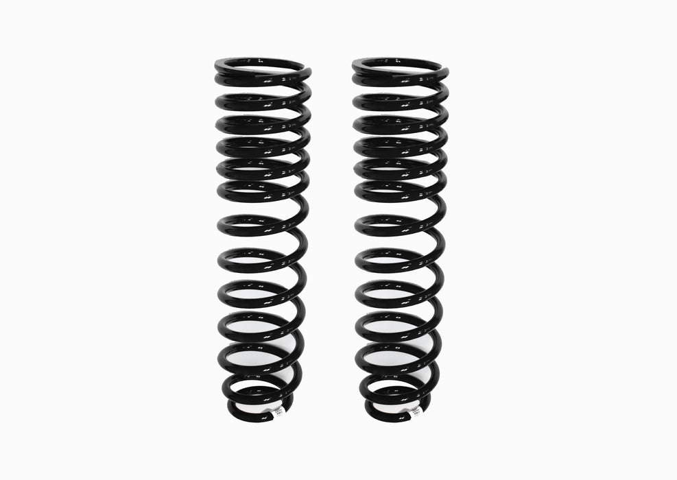 Dobinsons Pair Of Front Coils Extra Soft Lift compatible with Jeep Wrangler Jk 2007-2018 C29-166V