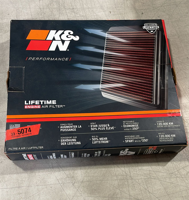 K&N Open Box Engine Air Filter: High Performance, Premium, Powersport Air Filter: Compatible With 2018-2020 Honda (Pcx125, Pcx150) Bm-1121 BM-1121
