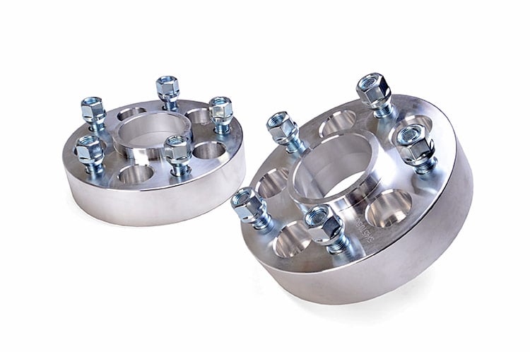 Rough Country 1.5 Inch Wheel Adapters 5X4.5 To 5X5 Fits Jeep Cherokee Xj/Comanche Mj/Wrangler Tj 1092