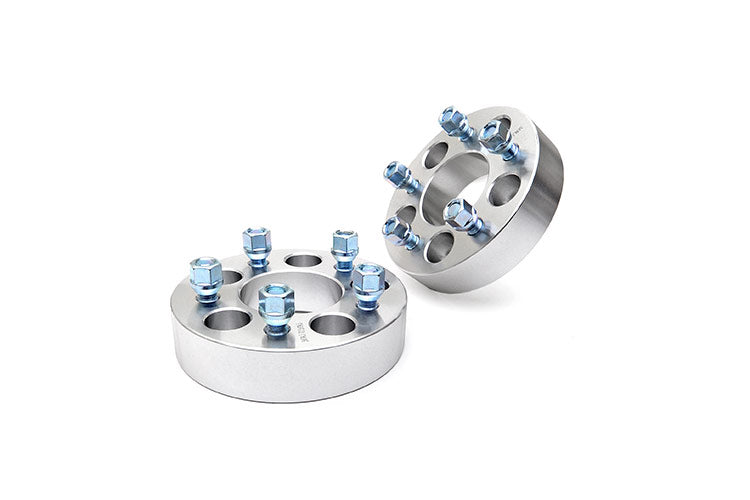 Rough Country 1.5 Inch Wheel Spacer 5X5.5 Multiple Makes & Models ( Fits Dodge/Ford/compatible with Jeep) 1097