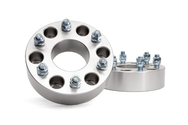 Rough Country 2 Inch Wheel Spacers 6X5.5 Fits Chevy/GMC 1500 Truck & Suv (92-21) 1101
