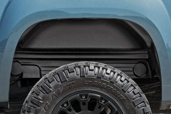 Rough Country Rear Wheel Well Liners Fits Chevy Silverado 1500 (07-13)/Silverado 2500HD (07-10) 4207