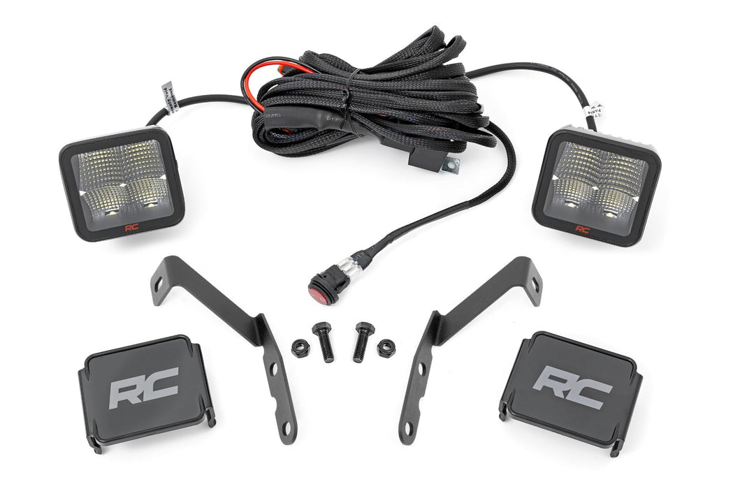 Rough Country Led Light Ditch Mount 2&Quot; Spectrum Pair Spot Chevy 1500 And Chevy/fits gmc 2500Hd/3500Hd (07-14) 82059