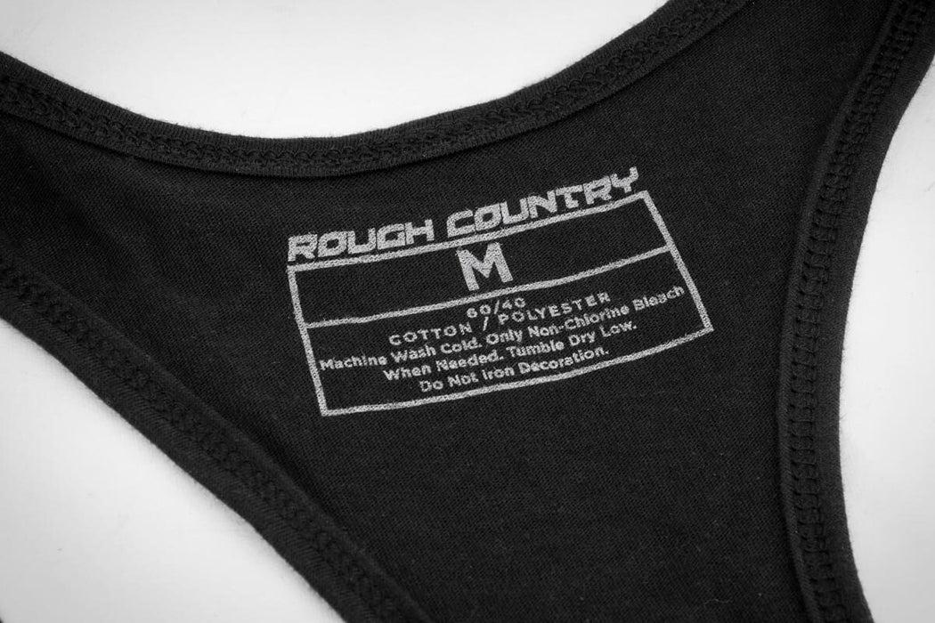 Rough Country Tank Top Women Fts Black Md 84087MD
