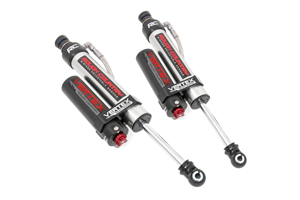 Rough Country Vertex 2.5 Adj Rear Shocks 2" Fits RAM 1500 2WD/4WD (2019-2023) 699022