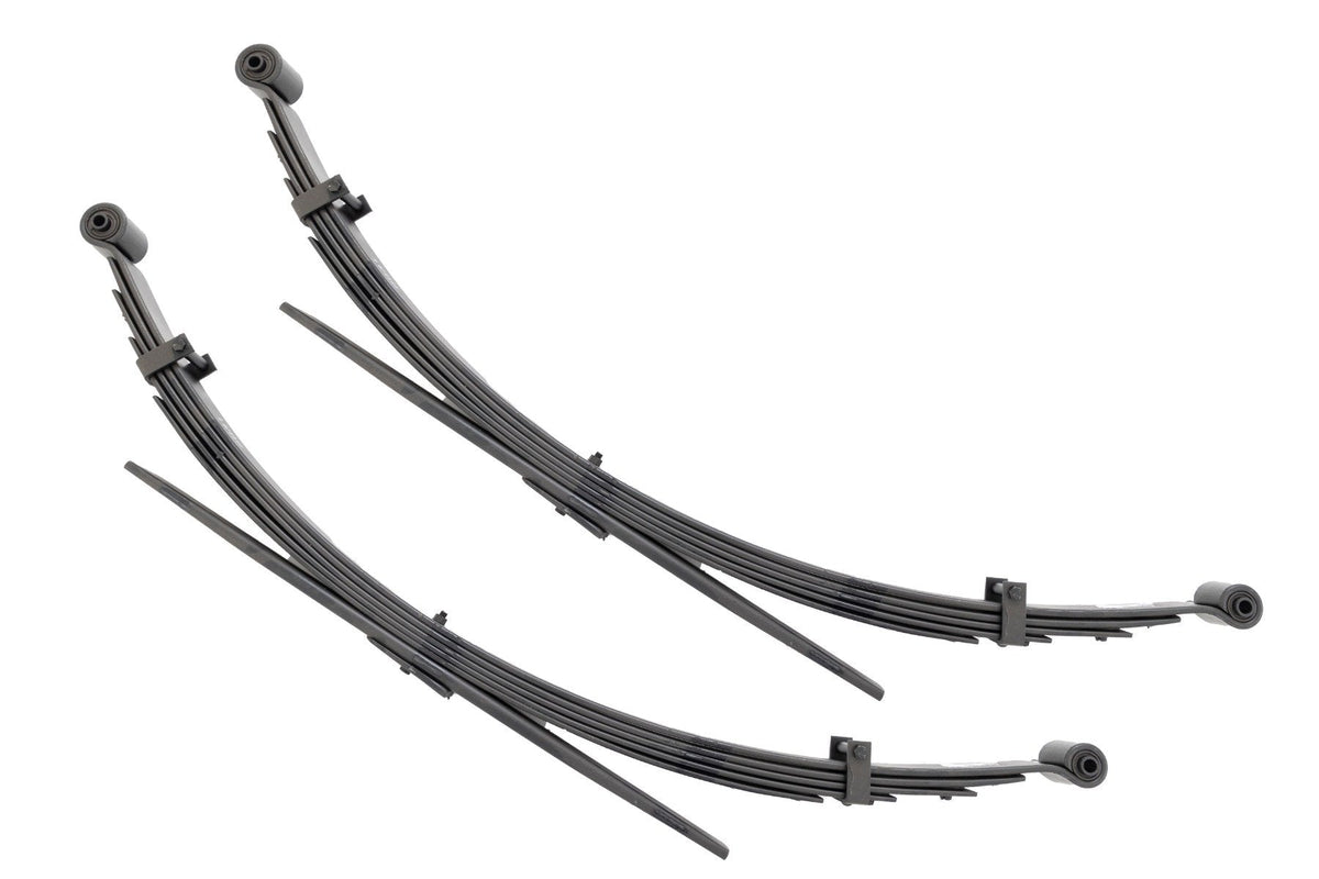 Rough Country Rear Leaf Springs 3" Lift Pair Fits Ford Bronco Ii (84-90)/Ranger (83-97) 8031KIT