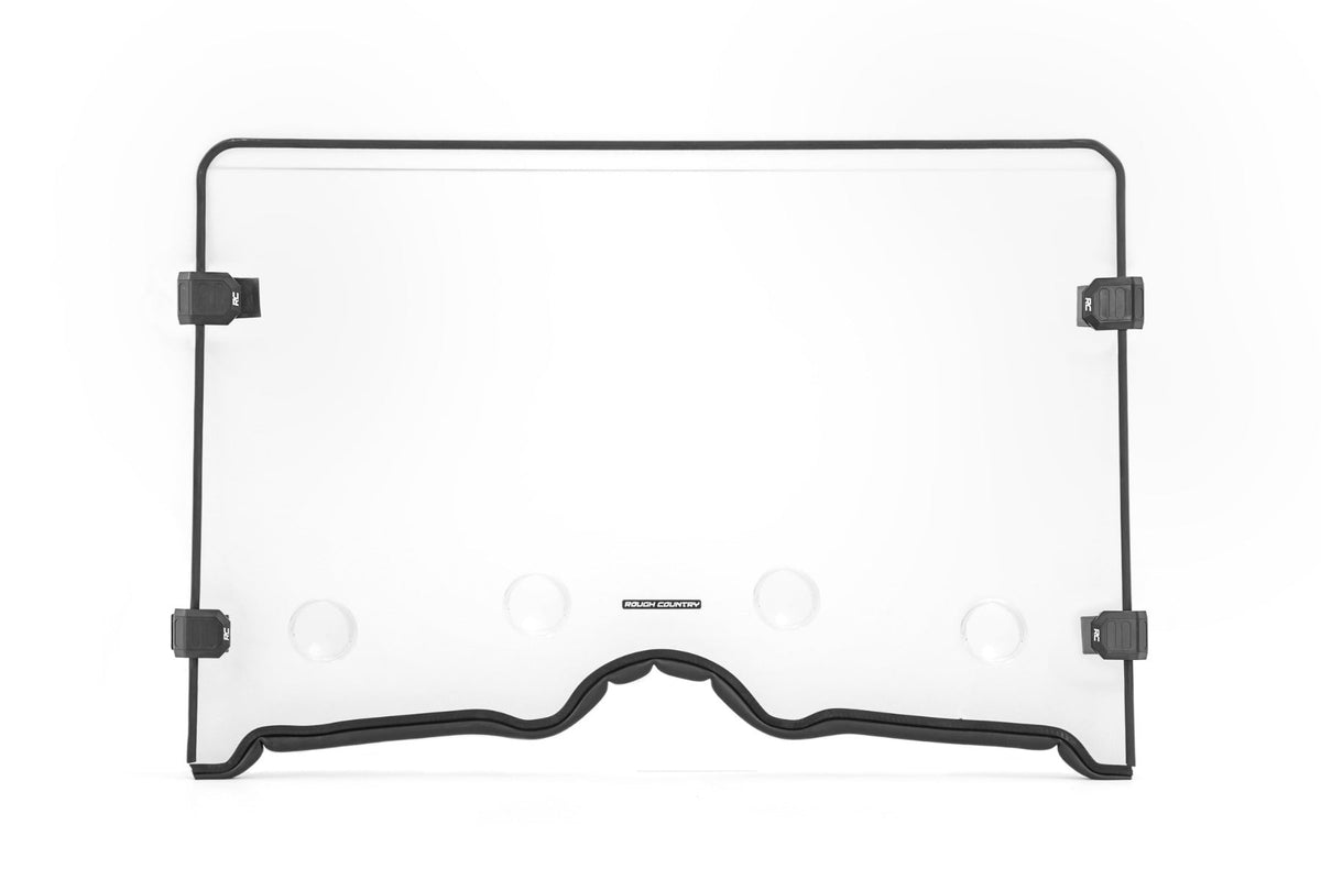 Rough Country Vented Full Windshield Scratch Resistant Fits Yamaha Rhino 450/660/700 98241240