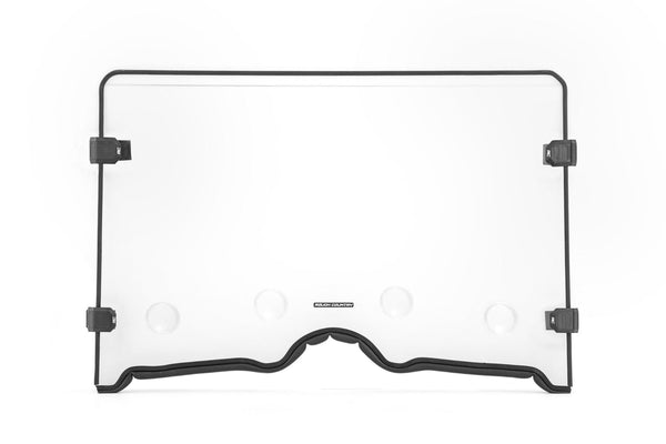Rough Country Vented Full Windshield Scratch Resistant Fits Yamaha Rhino 450/660/700 98241240