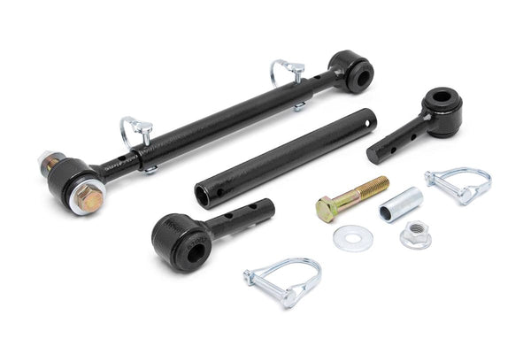 Rough Country Quick Disconnect Sway Links 4-6 Inch Lift Fits Jeep Cj 7 (76-86)/Wrangler Yj (87-95) 1186