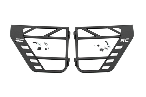 Rough Country Fits Jeep Rear Steel Tube Doors (07-18 Wrangler Jk) 10587