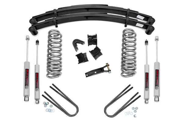 Rough Country 2.5 Inch Lift Kitrear Springs Fits Ford F-100/F-150 4WD (1977-1979) 530-77-7930