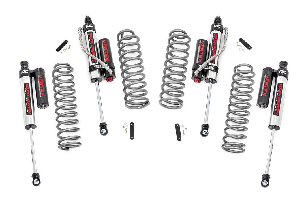 Rough Country 2.5 Inch Lift Kit Coils Vertex compatible with Jeep Wrangler Jk 4Wd (07-18) 62450