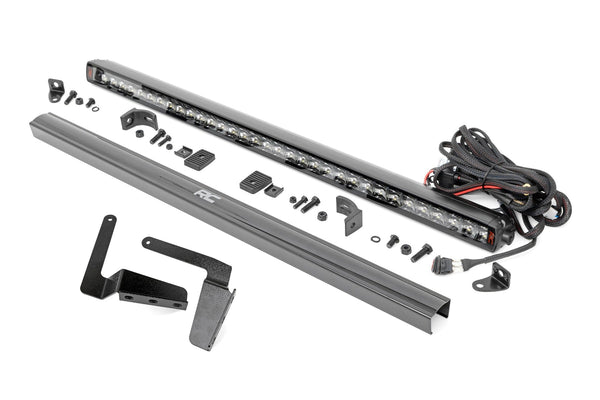 Rough Country LED Light Bumper Mnt 30" Spectrum Single Row Fits toyotaTundra (14-21)