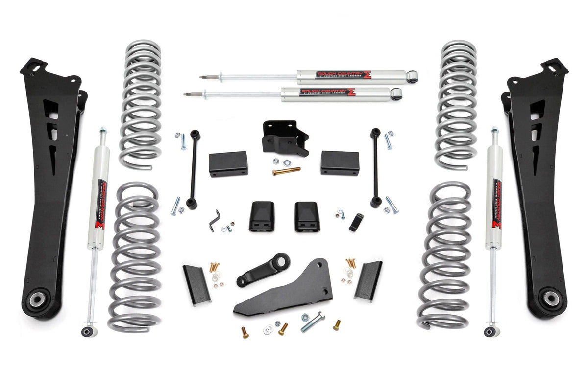 Rough Country 5 Inch Lift Kit Diesel Dual Rate Coils M1 Fits RAM 2500 (14-18) 36840