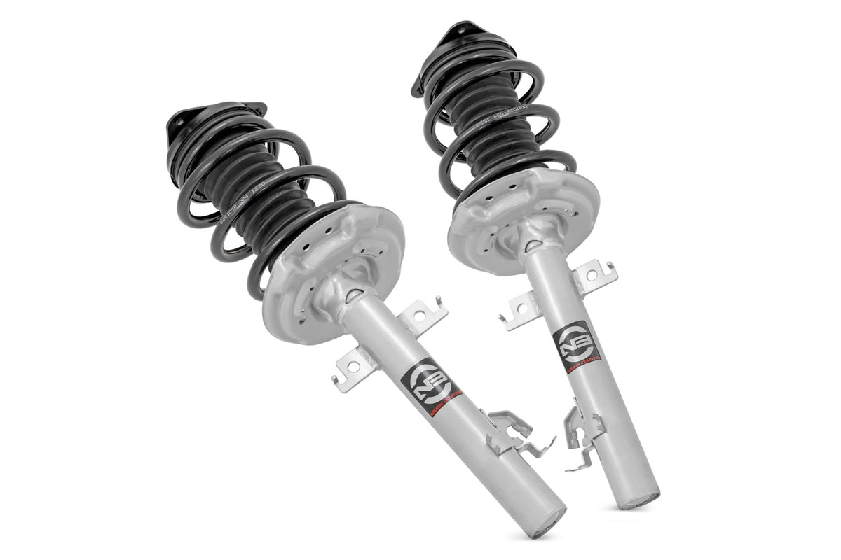 Rough Country Loaded Strut Pair 2 Inch Lift Front Fits Subaru Outback 4WD (15-19) 501106
